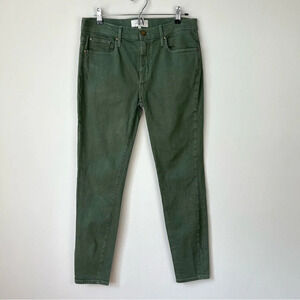The Great The Skinny Skinny Jeans Army Green